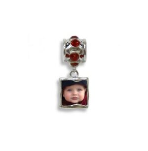 AP Foto-Joya Personalizable Pulsera pieza extra Garnet