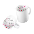 AP Taza Cerámica Personalizable 11oz Interior I Love