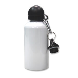 AP Botella 500ml/17oz Personalizable Blanca con dos tapones