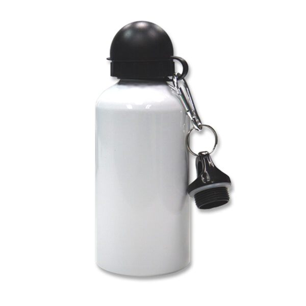 AP Botella 500ml/17oz Personalizable Blanca con dos tapones
