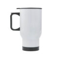 AP Taza Metálica Personalizable 14oz 415 ml con Tapa Negra