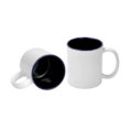 AP Taza Cerámica Personalizable 11oz Interior Azul oscuro