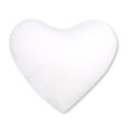AP Cojin Funda Blanca Personalizable 37x37 Corazón tacto seda