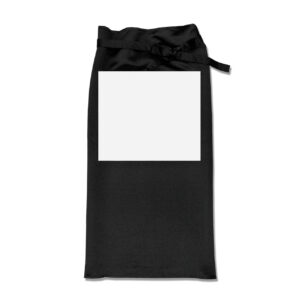 AP Delantal Cocinero Personalizable Negro