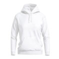 AP Sudadera Blanca Capucha y Bolsillo Personalizable Talla  L