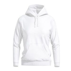 AP Sudadera Blanca Capucha y Bolsillo Personalizable Talla  10