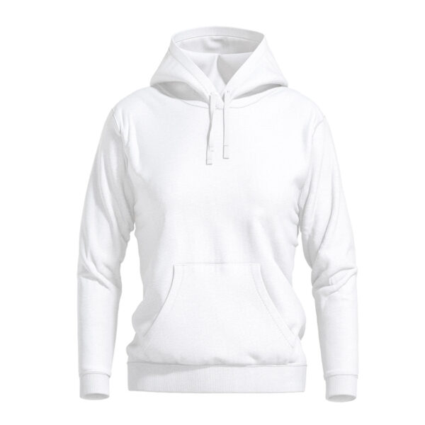 AP Sudadera Blanca Capucha y Bolsillo Personalizable Talla  14