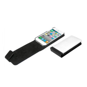 AP Carcasa iPhone 5/5s Funda Polipiel Negra