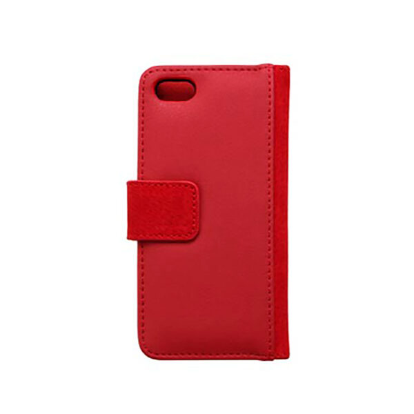 AP Carcasa iPhone 5/5s Funda Polipiel Roja
