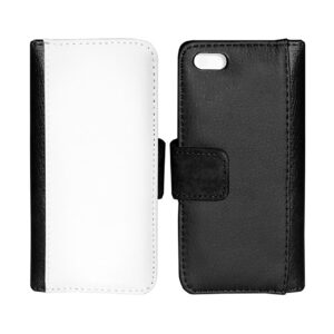 AP Carcasa iPhone 6/6s Plus Funda Polipiel Negra