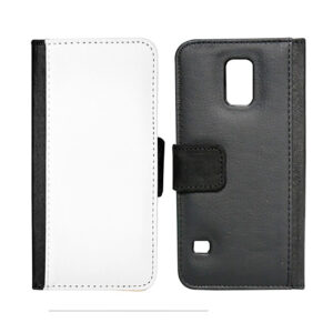 AP Carcasa Samsung Galaxy S5 / G-900F Funda Polipiel Negra