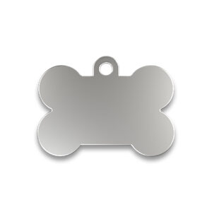 AP Chapa Identificacion Aluminio Personalizable Hueso 2