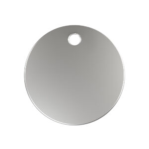 AP Chapa Identificacion Aluminio Personalizable Circular 3
