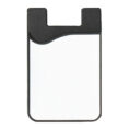 AP Tarjetero Universal de Silicona Negro para smartphone