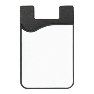 AP Tarjetero Universal de Silicona Negro para smartphone