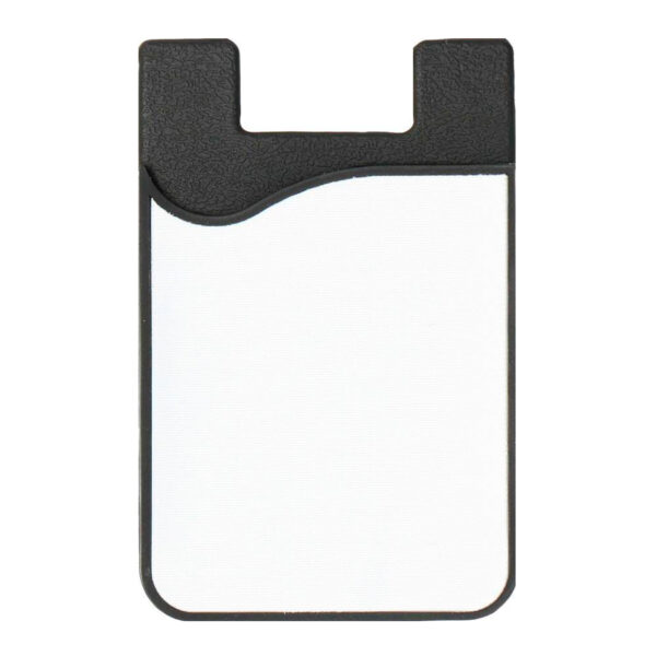 AP Tarjetero Universal de Silicona Negro para smartphone