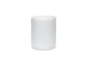 AP vaso de Cristal esmerilado para Vela Personalizable 85mm diámetro 70mm