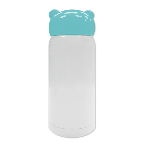 AP Botella 320ml/11oz Personalizable Termo Acero Inoxidable Blanco/Azul