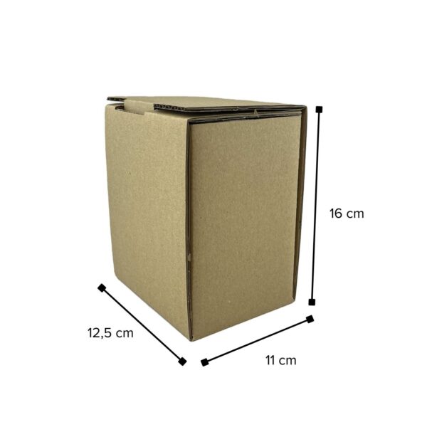 AP Embalaje Caja Cartón Automontable para Tazas (Pack de 30 u.)