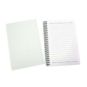 AP Libreta A5 Tapa Plástico sublimable 60 hojas