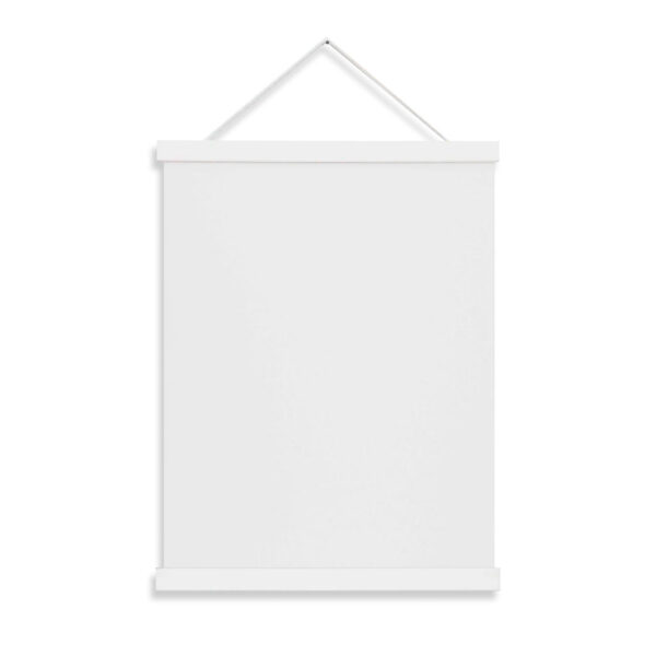 AP Colgador Poster Madera Magnetico 41 cm Blanco