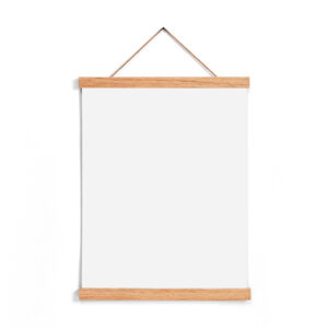 AP Colgador Poster Madera Magnetico 71 cm Roble
