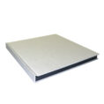AP TexBook Álbum de Pegar 29x29 cm Tela Plata con 20 páginas negras