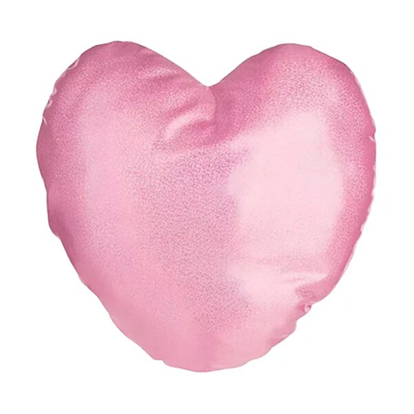 AP Cojín Funda Personalizable 40x40 Corazón con purpurina
