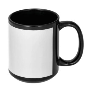 AP Taza Cerámica Personalizable 15oz Parche Blanco